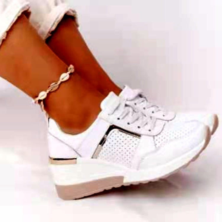 Sneakers Platform Wedge Heel Casual Shoes