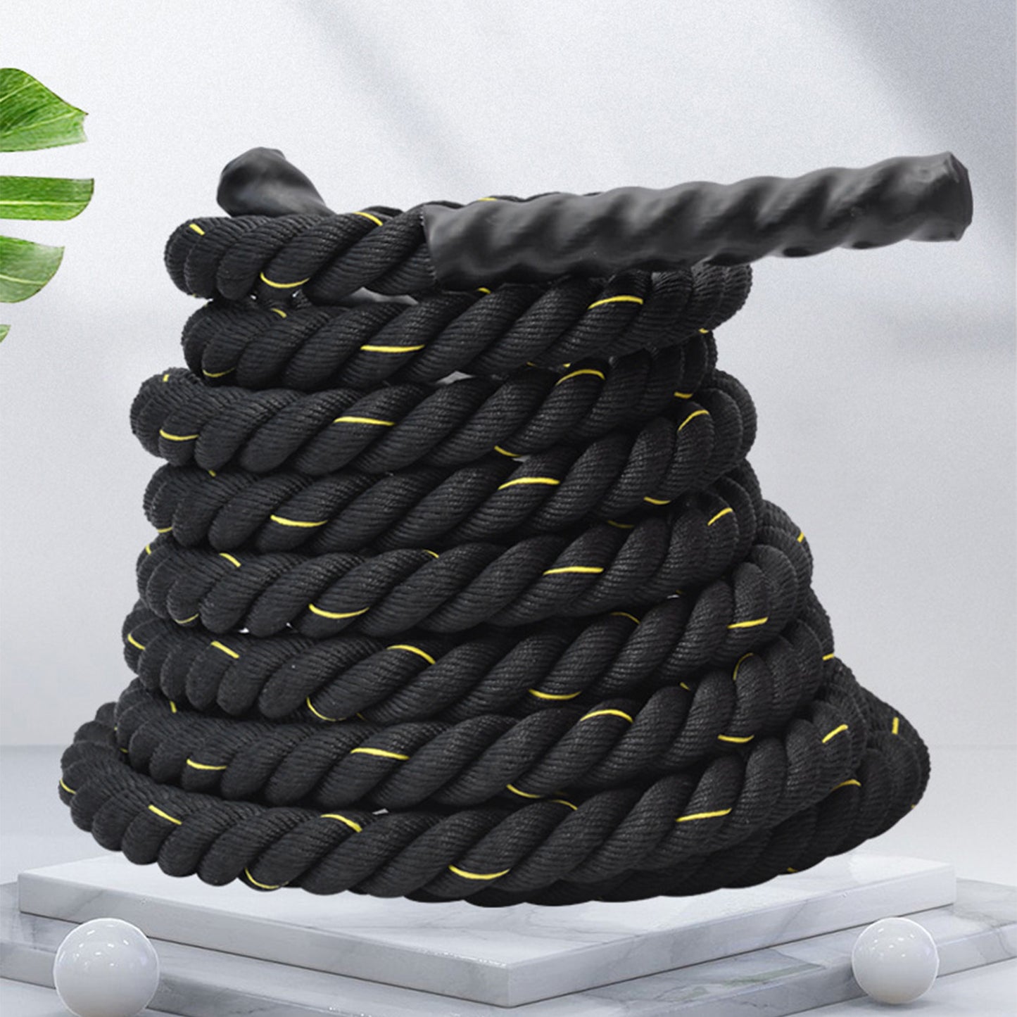 Battle Rope Tensile Resistant Flexible Heavy Duty Battle Exercise Training Rope for Fitness