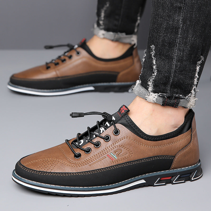 Waterproof Leather Shoes Men's