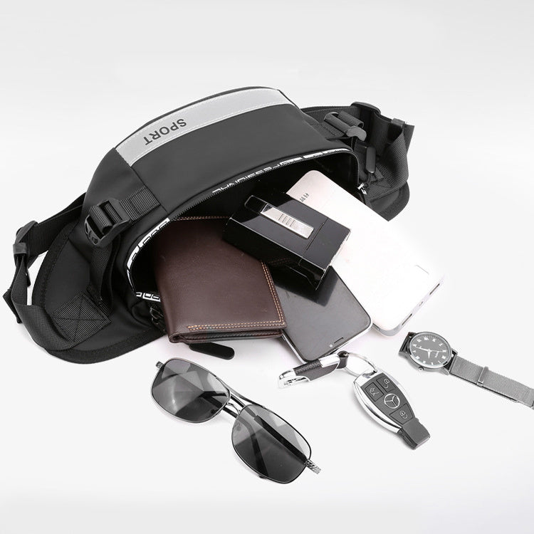 Men Crossbody Bag Pack For Travel Walking Running Hiking Cycling