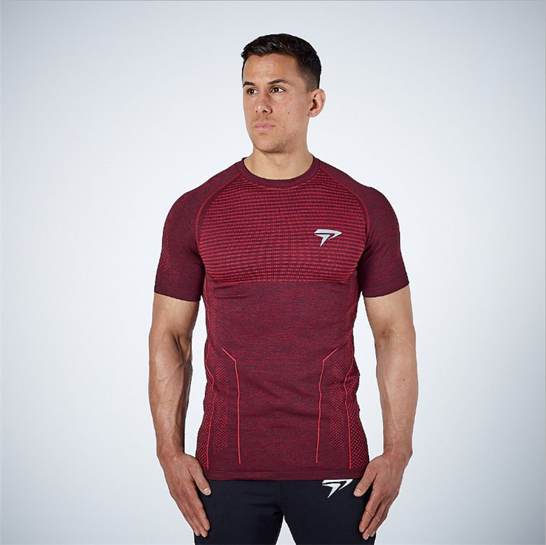 Muscle new men's cotton sports T-shirt