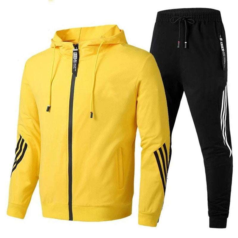 Spring And Autumn New Men's Leisure Sports Suit