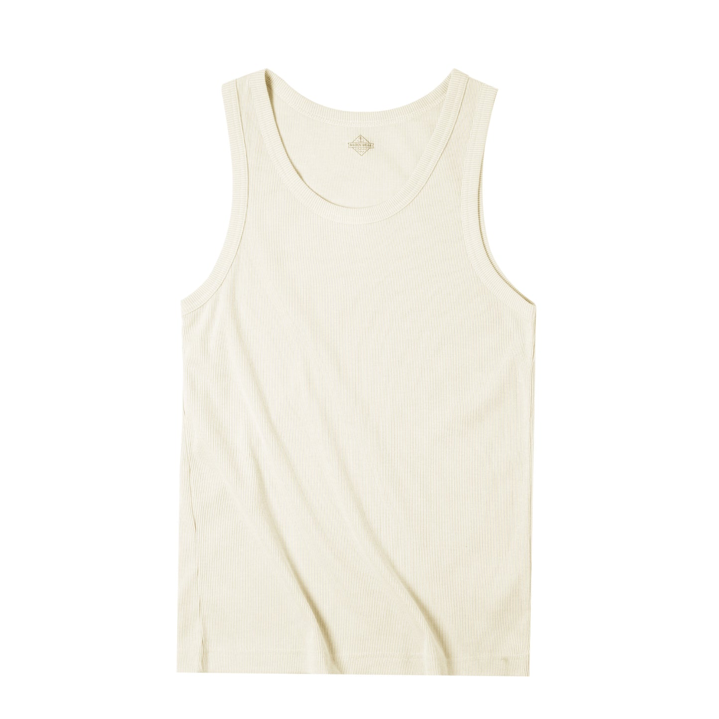 Retro Solid Color Slim Fit T-shirt Men