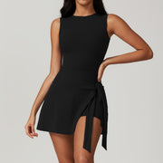 sual Fitness Two-piece Tight Sports Dress