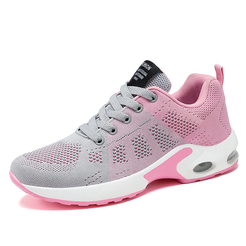 Lace-up Cushioned Sneakers For Women