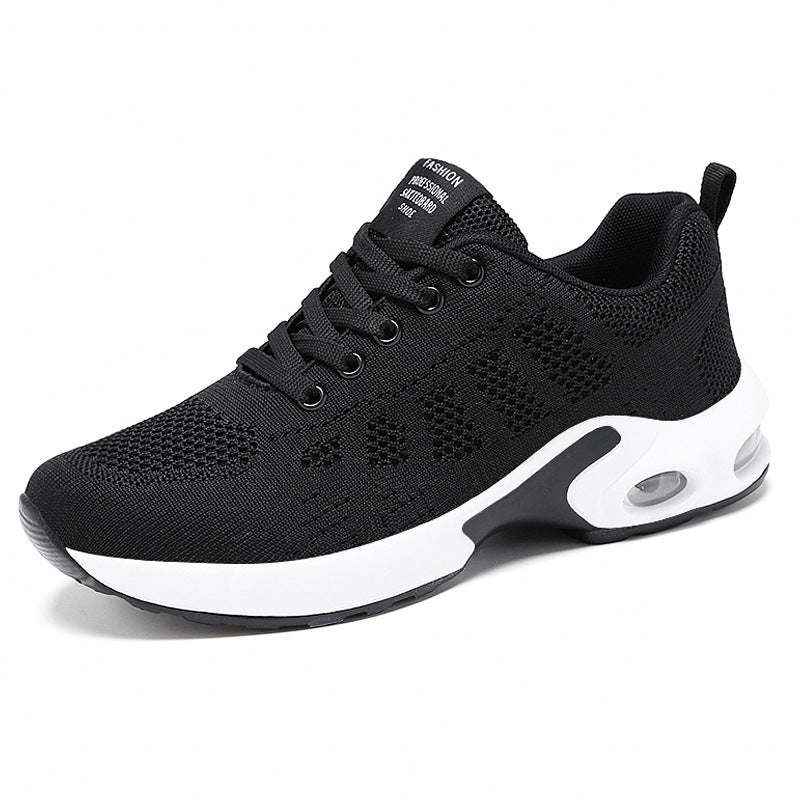Lace-up Cushioned Sneakers For Women