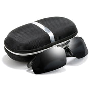 Men's Aluminum Magnesium Alloy Polarized Sunglasses Sport Style Glasses Windproof Mirror