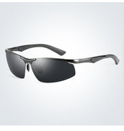 Men's Aluminum Magnesium Alloy Polarized Sunglasses Sport Style Glasses Windproof Mirror
