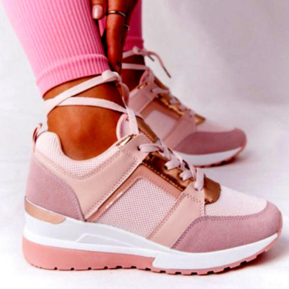 Sneakers Platform Wedge Heel Casual Shoes