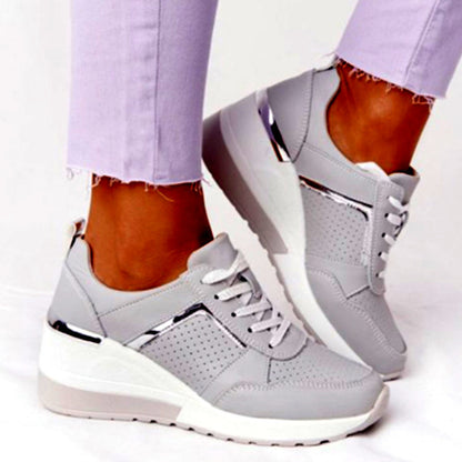 Sneakers Platform Wedge Heel Casual Shoes