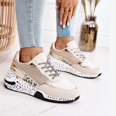 Sneakers Platform Wedge Heel Casual Shoes