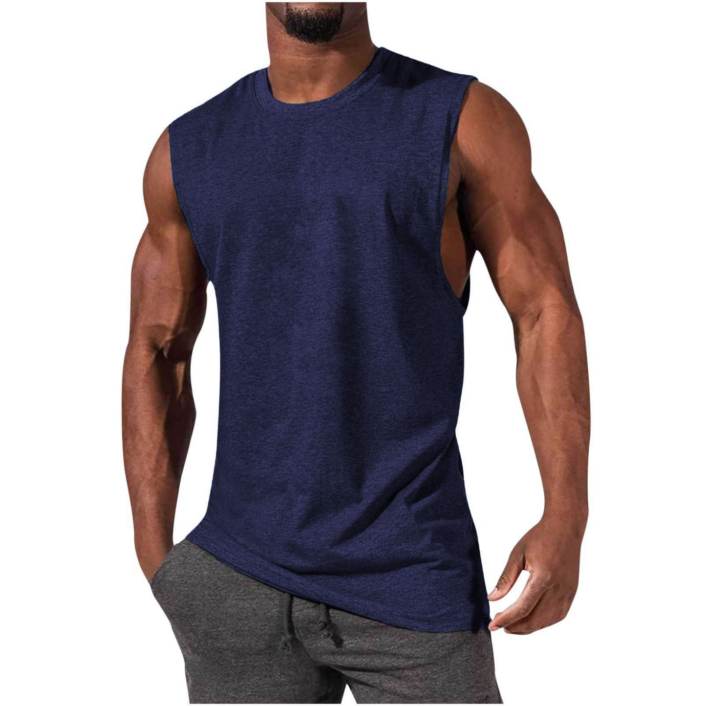 Men's T Shirt Muscle Sports Leisure