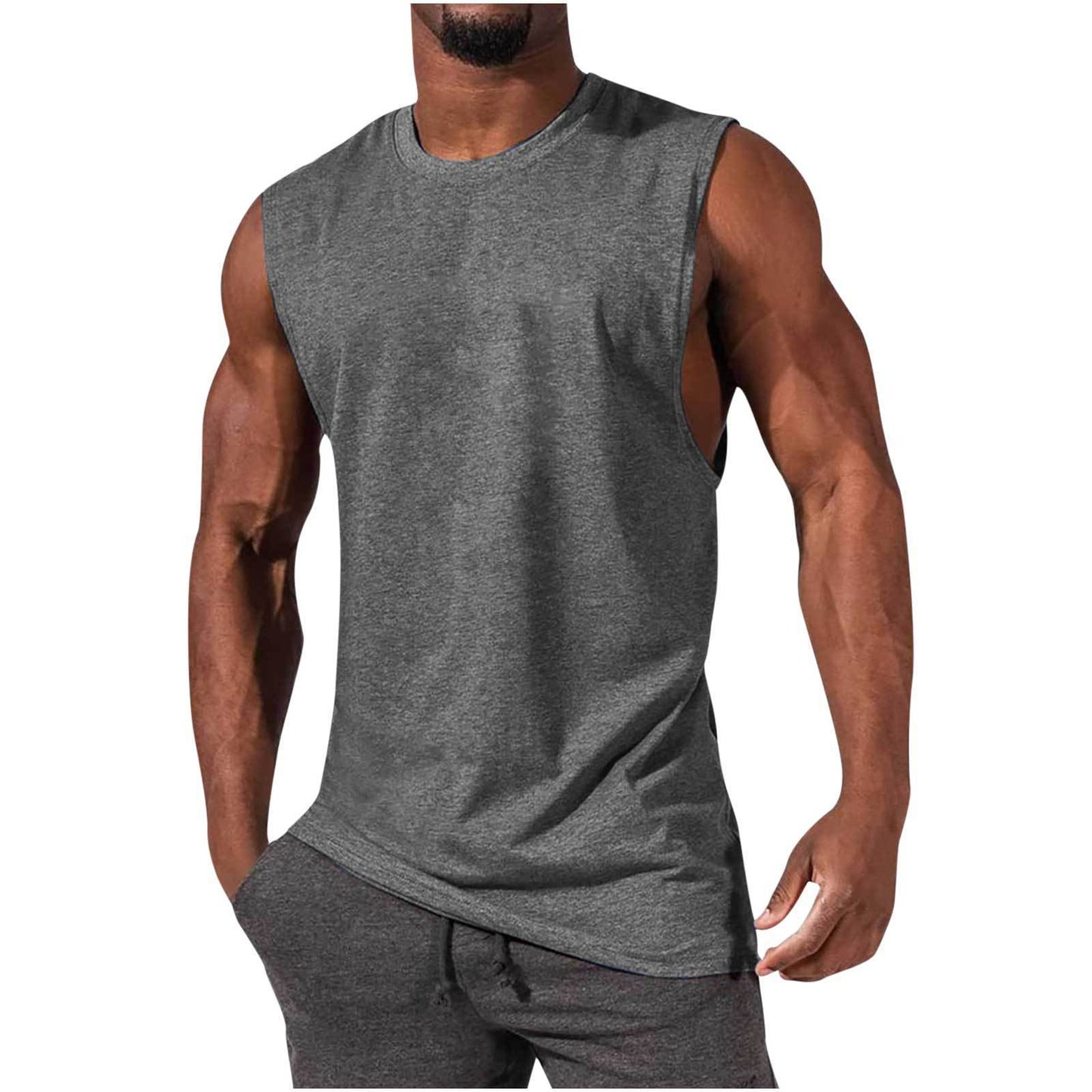 Men's T Shirt Muscle Sports Leisure