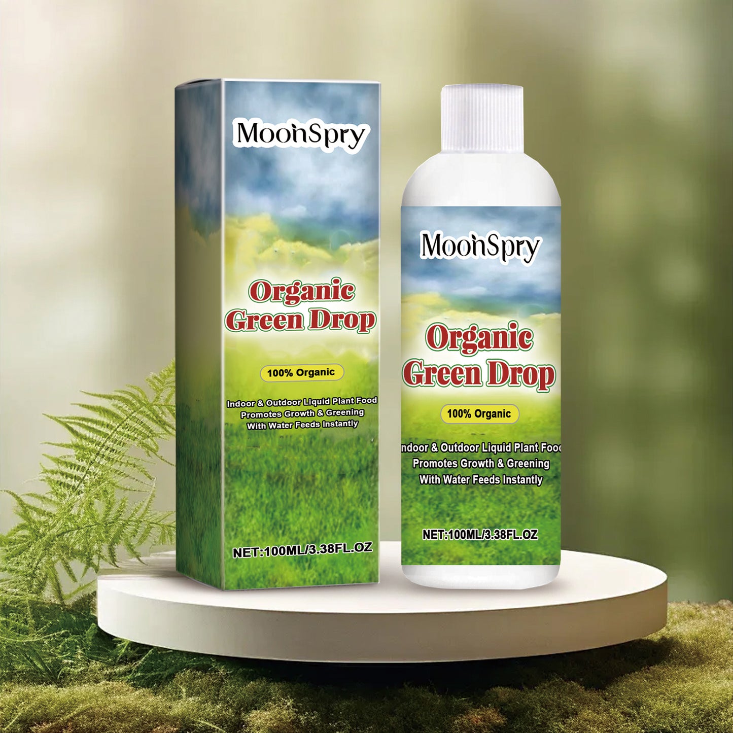 Leafy Lawn Flowers, Plant Hair Root Supplements