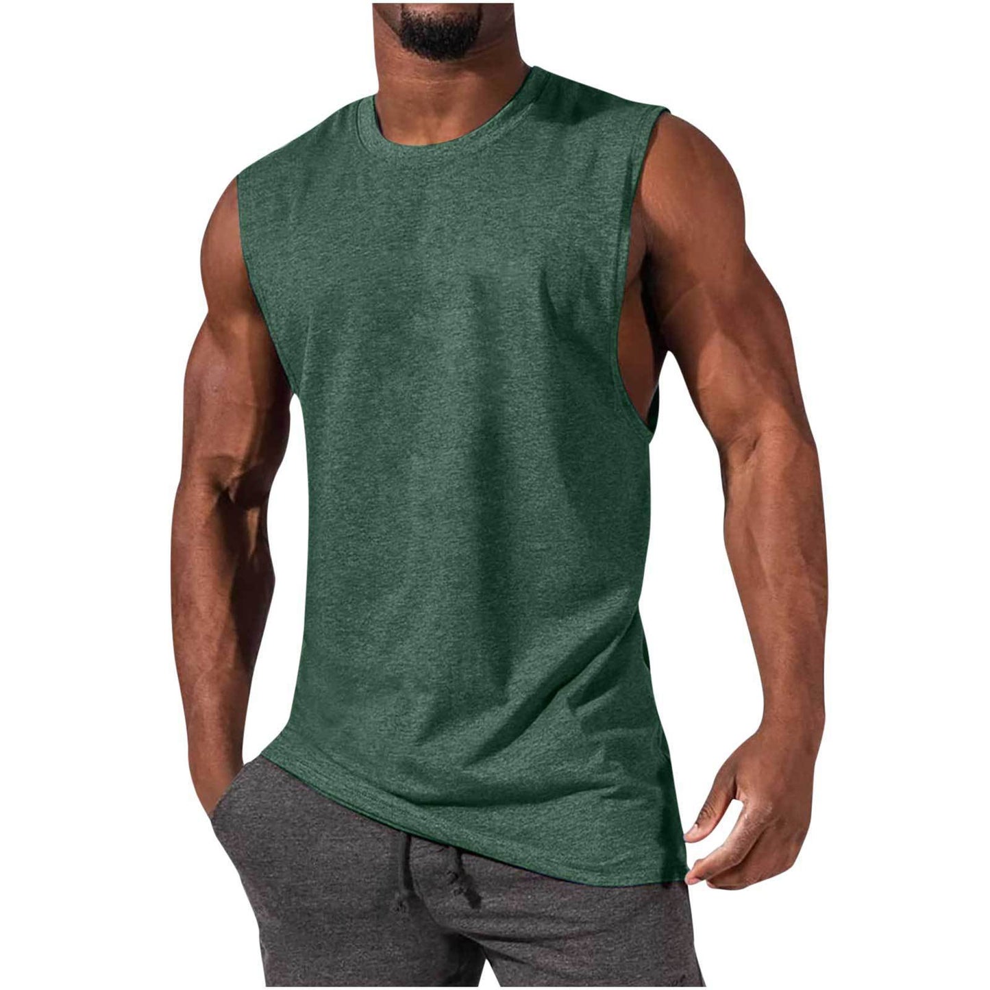 Men's T Shirt Muscle Sports Leisure