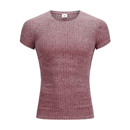 Slim-fit Sweater Super Elastic Breathable T-shirt For Men