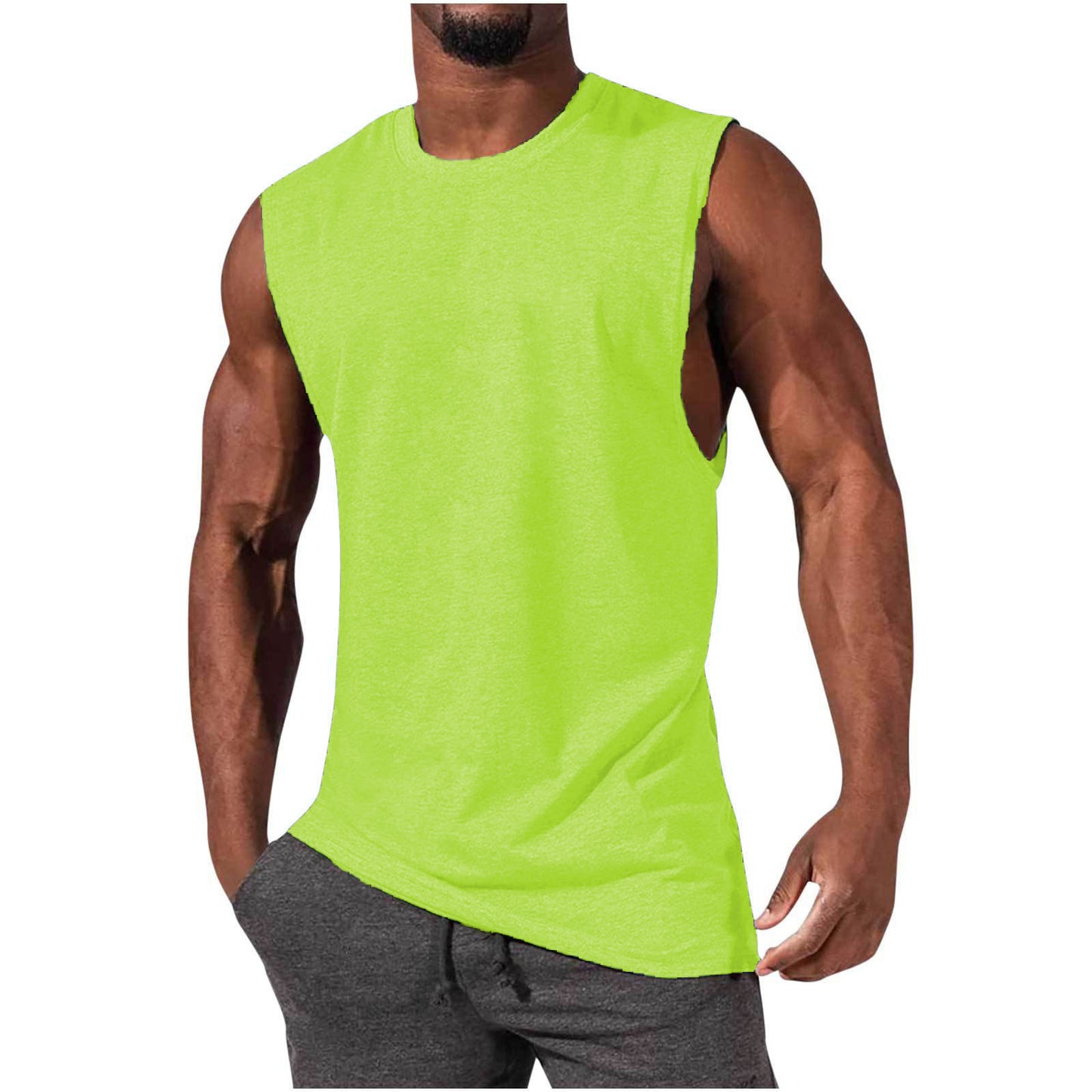 Men's T Shirt Muscle Sports Leisure