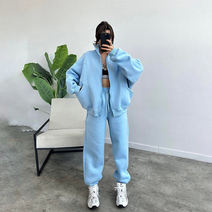 Fashion Jogger Set Outfits Tracksuits Women's Clothing