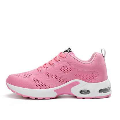 Lace-up Cushioned Sneakers For Women