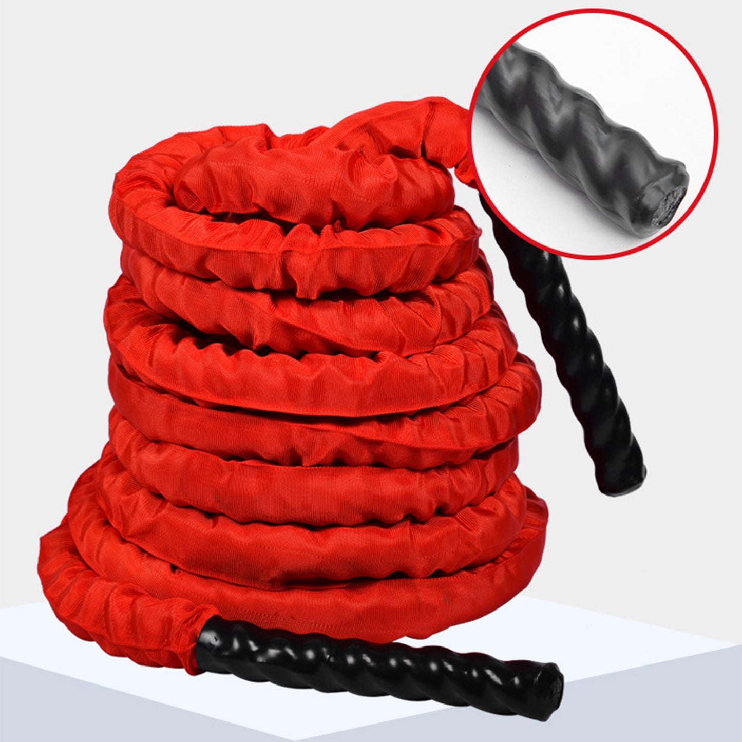 Battle Rope Tensile Resistant Flexible Heavy Duty Battle Exercise Training Rope for Fitness
