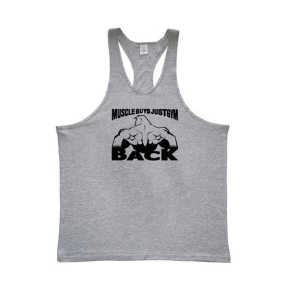 Muscle Men's Fitness Vest Cotton T-shirt
