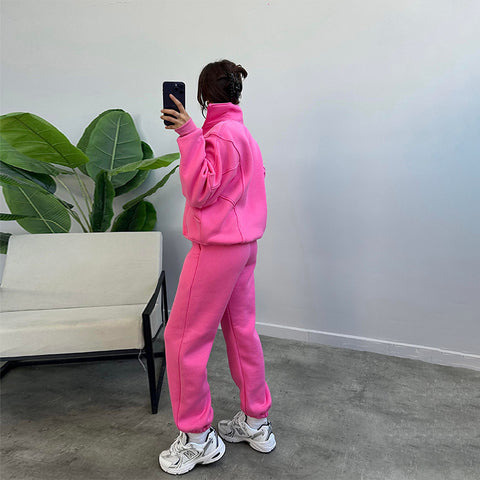 Fashion Jogger Set Outfits Tracksuits Women's Clothing