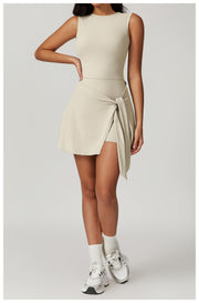 sual Fitness Two-piece Tight Sports Dress
