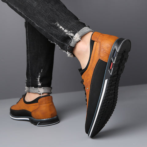 Waterproof Leather Shoes Men's