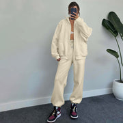 Fashion Jogger Set Outfits Tracksuits Women's Clothing