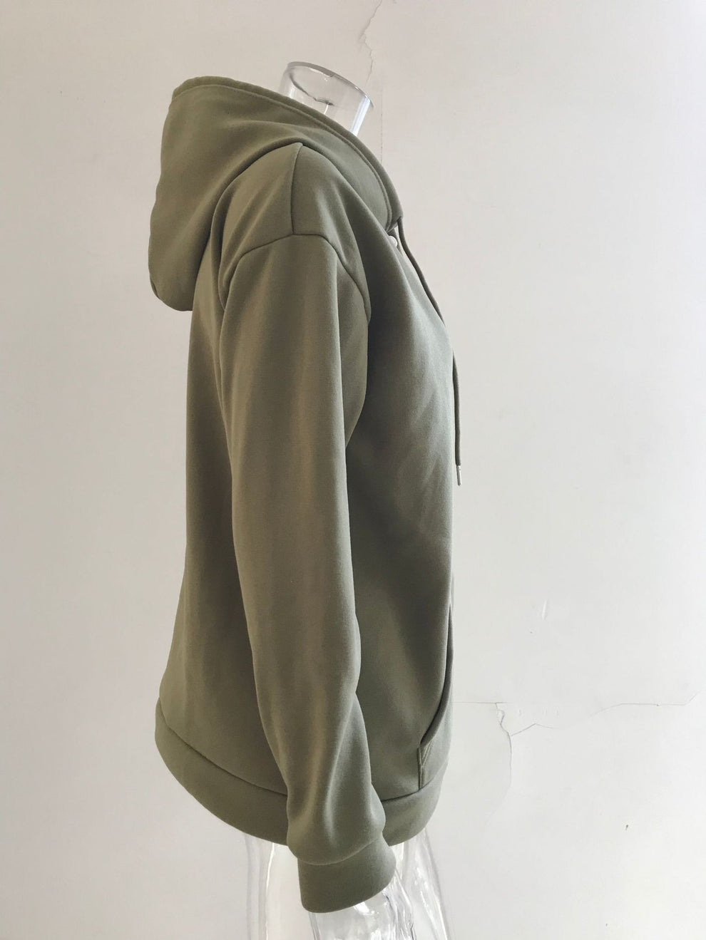 Long-sleeved Hooded Sweatshirt With Pockets