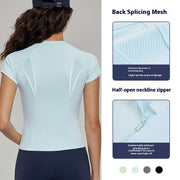 Yoga Clothes Short-sleeved Top High-grade Summer Slim Fit