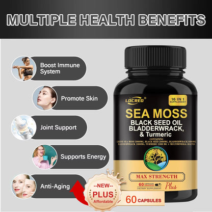 Supplements Joint Support Sea Moss Capsule 16-in-1