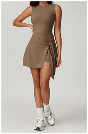 sual Fitness Two-piece Tight Sports Dress