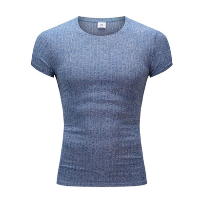 Slim-fit Sweater Super Elastic Breathable T-shirt For Men