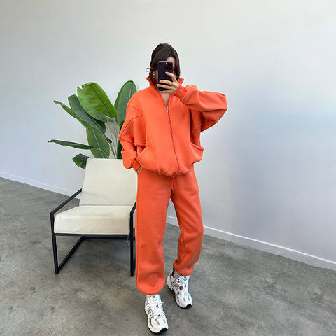 Fashion Jogger Set Outfits Tracksuits Women's Clothing