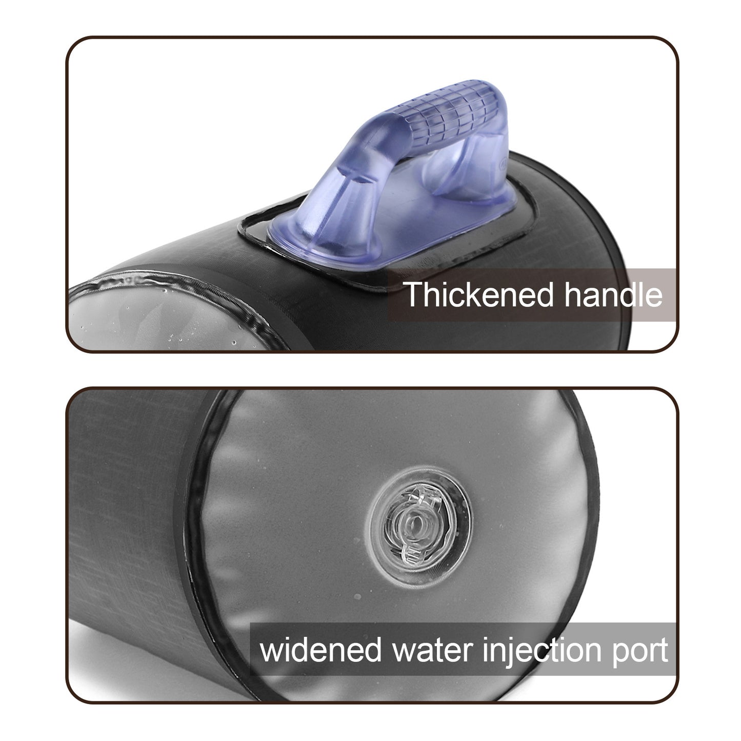 2X10lb Water Dumbbell Pairs Free Weights Adjustable Portable Travel Fitness Home Gym Sports Yoga Exercise Training Set