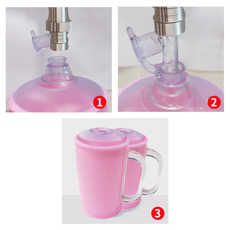 2x2lbs Water Dumbbell Pairs Portable Free Weights Adjustable Yoga Exercise Fitness Women Dumbbell Travel  Training Set