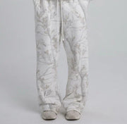 Hoodie Maple Leaf Print Sweatshirt Suit Sports Hoodie Sportswear
