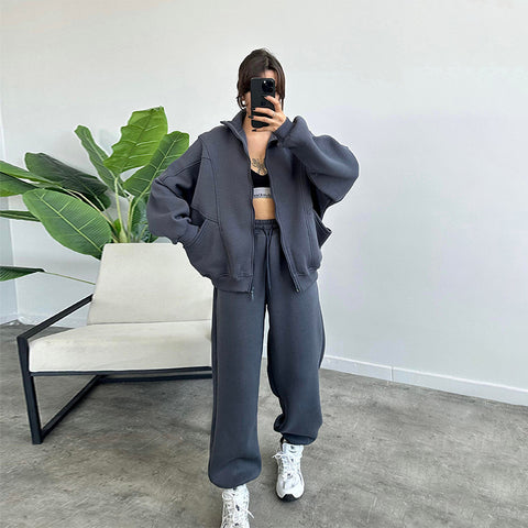 Fashion Jogger Set Outfits Tracksuits Women's Clothing